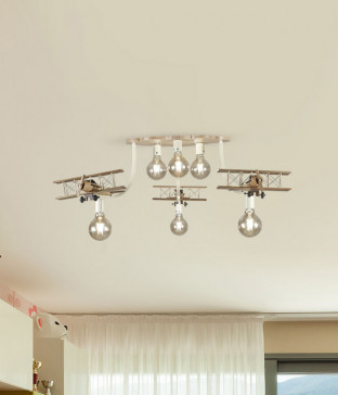 쇼콜라 6등 LED방등 키즈방등 아이방조명