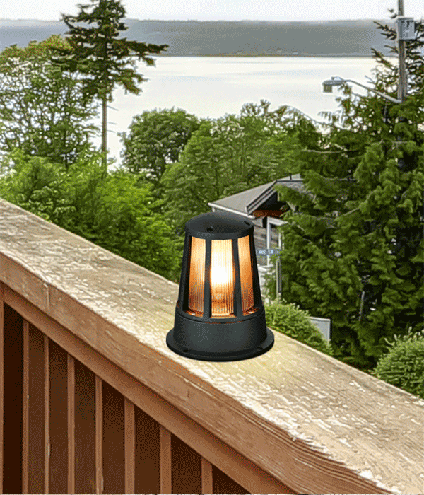 솔브 문주등 데크조명 테라스조명 (화이트, 블랙)