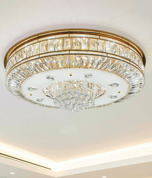 W 아리아 원형 25등 크리스탈거실등 거실전등